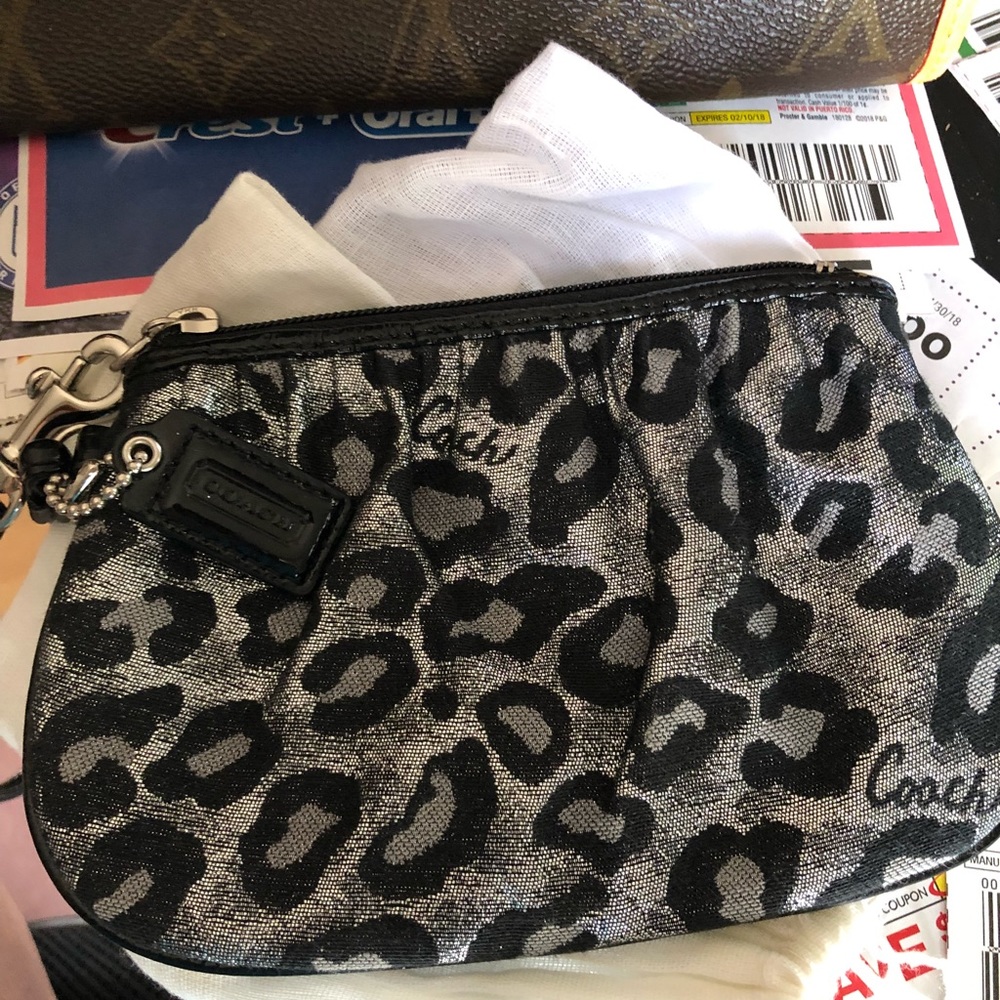 Authentic Coach wristlet